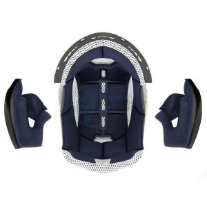 Product image: S-Line - CENAC04C - Inner lining Blue for Helmet Enduro CRUX S789 - Size M 