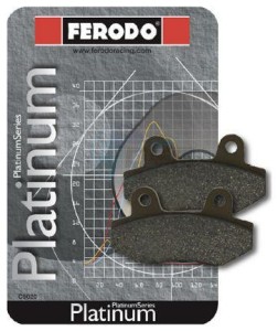 Product image: Ferodo - FDB155P - Brakepad Organic Platinum Road/Off Road 