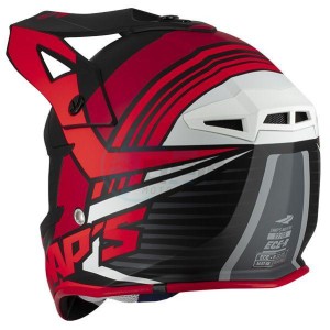 Product image: Swaps - CSW2F8102 - Helmet Cross BLUR S818 - Black/Red Mat - Size S 