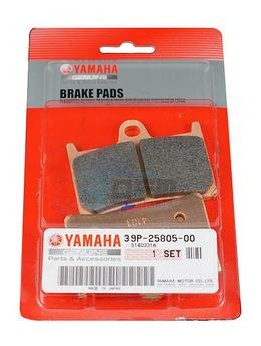 Product image: Yamaha - 39P258050000 - BRAKE PAD KIT  0