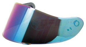 Product image: S-Line - ECRANIFV5 - Visor Iridium Rainbow - Helmet Full Face S441 VENGE with Fixations Pinlock - Livr 