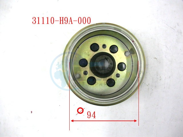 Product image: Sym - 31110-H9A-000 - FLYWHEEL COMP  0