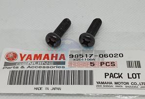 Product image: Yamaha - 985170602000 - SCREW, PAN HEAD  0