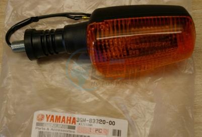 Product image: Yamaha - 3GM833200000 - FRONT FLASHER LIGHT ASSY 2  0