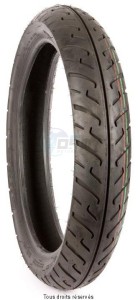 Product image: Duro - KT1086S - Tyre  Duro Moto 100/80x16 Dm1075  50p TUBELESS 