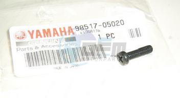 Product image: Yamaha - 985170502000 - SCREW, PAN HEAD  0