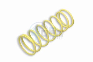 Product image: Malossi - 2911074Y0 - Pressure spring for Vario - Yellow Ø ext.67, 2x181mm - Section 4, 7mm Tarage 3, 6kg 
