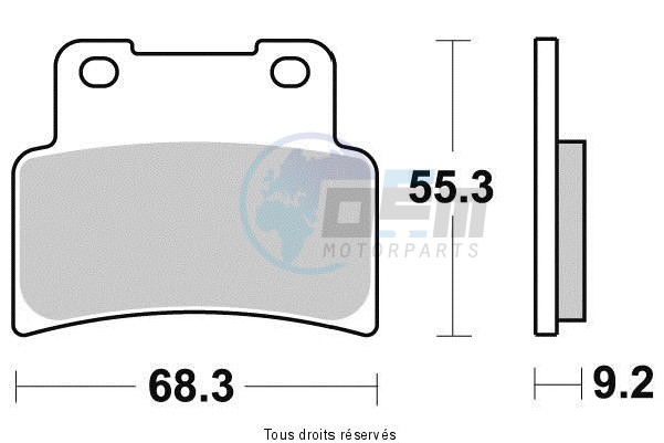 Product image: Sifam - S1191N - Brake Pad Sifam Sinter Metal   S1191N  0
