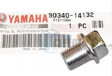Product image: Yamaha - 903401413200 - PLUG, STRAIGHT SCREW   0