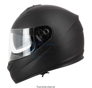 Product image: S-Line - IFF1F1006 - Full Face Helmet S440 Black Mat XXL Uni - Halo  Double Visor 