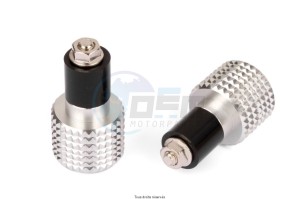 Product image: Sifam - EMBOU10 - Bar ends Grille Ø17 Silver   