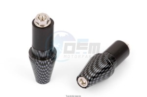 Product image: Sifam - EMBOU24 - Bar ends Conique Ø17 Carbon   