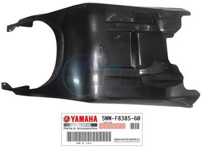 Product image: Yamaha - 5WWF83856000 - COVER UNDER (BLACK)  0