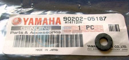 Product image: Yamaha - 902020518700 - WASHER, PLAIN   0