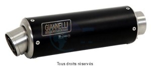 Product image: Giannelli - 73514XP - Silencer  X-PRO NINJA 250 R 09/12 Exhaust Damper + Link Pipe   