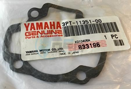 Product image: Yamaha - 3PT113510000 - GASKET, CYLINDER  0