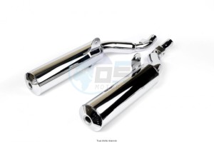 Product image: Marving - 01Y2131 - Silencer  Rond XJ 600 S DIVERSION Approved - Sold as 1 pair Ø100 Chrome  