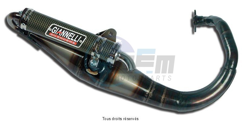 Product image: Giannelli - 31604E - Exhaust REVERSE  SR 94 - RALLY  STEALTH-WWW-OVETTO CEE E13   NEOS Silencer  Kevlar  0
