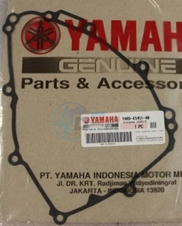 Product image: Yamaha - 1WDE54510000 - GASKET, CRANKCASE  0