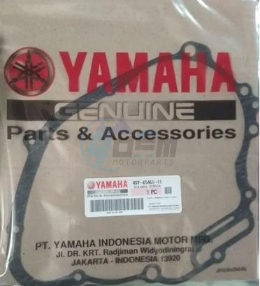 Product image: Yamaha - 4STE54611100 - GASKET, CRANKCASE COVER 2 (JUP  0