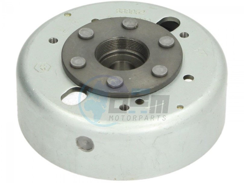 Product image: Piaggio - 638953 - ROTOR ASSEMBLY WITH HUB  0