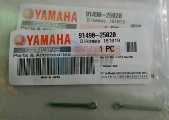 Product image: Yamaha - 914902502000 - PIN, COTTER  1
