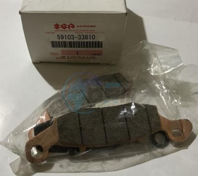 Product image: Suzuki - 59103-33810 - PAD&SHIM SET,R  0