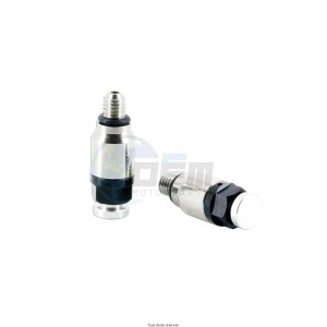 Product image: Sifam - FV001A - Front Fork valves M5 Fork Kayaba/Showa Anodisedes Silver 