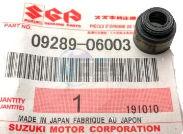 Product image: Suzuki - 09289-06003 - SEAL, VALVE STRM  0