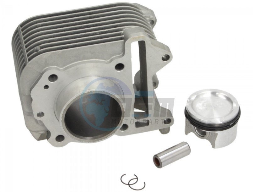 Product image: Vespa - 1A000771 - Cylinder - piston - pin - parts- rings assembly   0