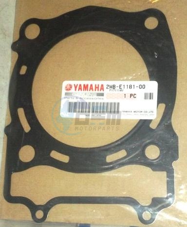 Product image: Yamaha - 2MBE11810000 - GASKET, CYLINDER HEAD 1  0