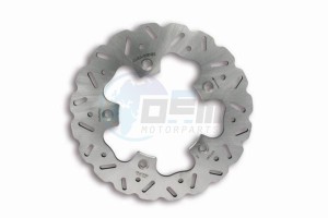 Product image: Malossi - 6215594 - Brake Disc WHOOP - Ø 282mm - Ep 5,0 mm 
