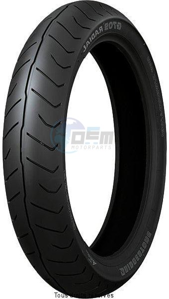 Product image: Bridgestone - BRG77270 - Tyre   130/70-18  G709 63H TL  0