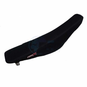 Product image: Crossx - M1013-1B - Saddle Cover TM MX-EN 125 250 300 2015-2020 2 STROKE BLACK (M13-1B) 