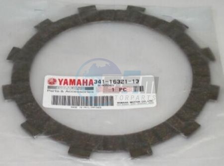 Product image: Yamaha - 341163211300 - PLATE, FRICTION   0