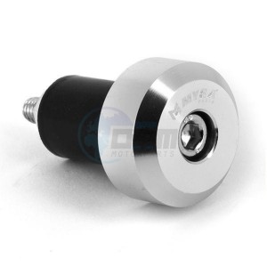 Product image:  - EMBOU85 - Bar ends Conical Ø17 Anodiseerd Alu 
