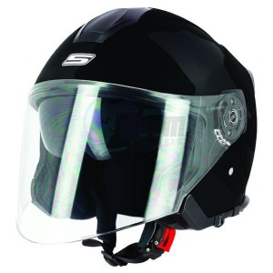 Product image: S-Line - JKY1G1002 - Helmet Jet S770 KYLE - Black Brillant - Size S 