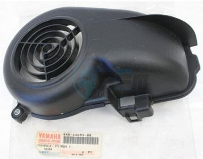 Product image: Yamaha - 4KHE26530000 - AIR SHROUD, CYLINDER 3  0