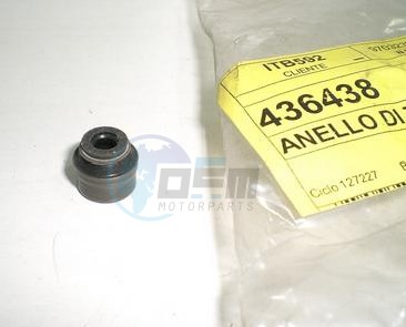 Product image: Piaggio - 436438 - VALVE STEM SEAL  1