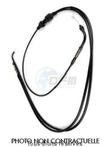Product image: Kyoto - CAB005041 - Cable Throttle Sr 50 Di Tech carbu    