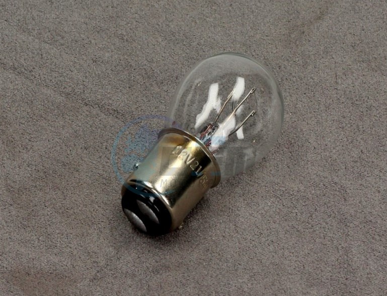 Product image: Aprilia - 129953 - Bulb for tail lamp (12V - 5/21W)  0