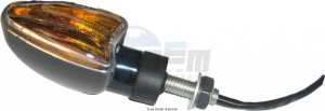 Product image: Sifam - CLI7009 - Indicators Mini 1 pair  C.E Triangle Short Black Light bulb : OL7570 12v 21w 