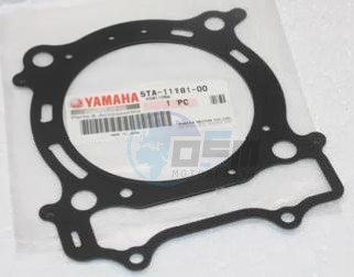 Product image: Yamaha - 5TA111810000 - GASKET CYLINDER HEAD 1   0