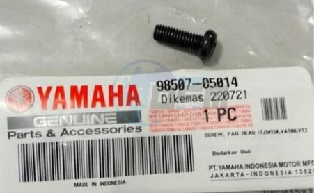 Product image: Yamaha - 985070501400 - SCREW, PAN HEAD  0