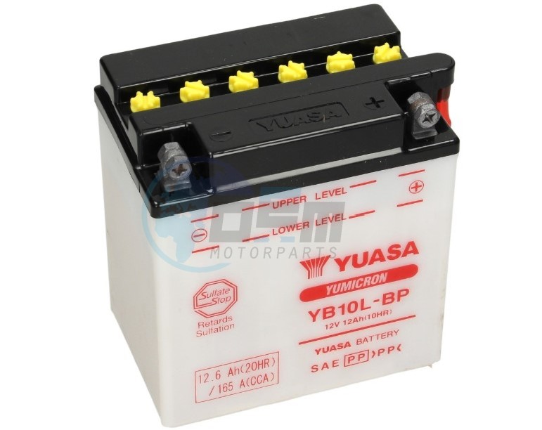 Product image: Vespa - 584867 - Battery Yuasa 12V-12Ah (133x85x145)   0