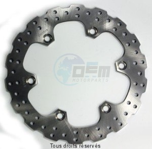 Product image: Sifam - DIS1053W - Brake Disc Honda Ø256x166x144,4  Mounting holes 6xØ10,6 Disk Thickness 5 