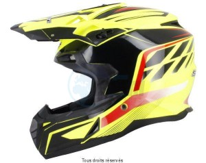 Product image: S-Line - COR8G1101 - Cross Helmet S820 Yellow Black XS    