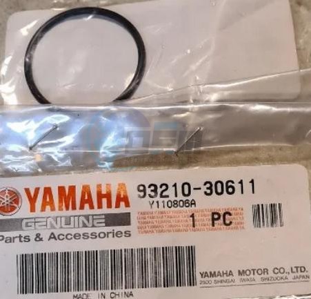 Product image: Yamaha - 932103061100 - O-RING   0