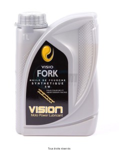 Product image: Vision - VISIOFORK5W - Front Fork Oil 5w X1L   Bidon de 1L 