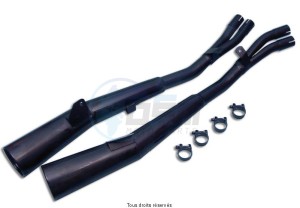 Product image: Marving - 01H2029 - Silencer  MASTER CBX 750 F Approved - Sold as 1 pair Black  